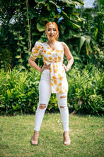 Load image into Gallery viewer, Puff Sleeve One Shoulder
