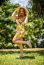 Load image into Gallery viewer, Mustard Romper
