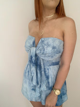 Load image into Gallery viewer, Aqua Romper
